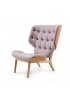 Trevor Lounge chair - Light Grey